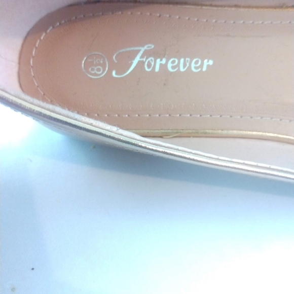 Forever Gold Rhinestone Flats - Picture 4 of 10